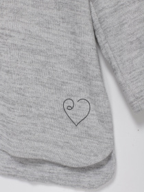 Лонгслив H&M модель 08238891_сірий комб. Фото