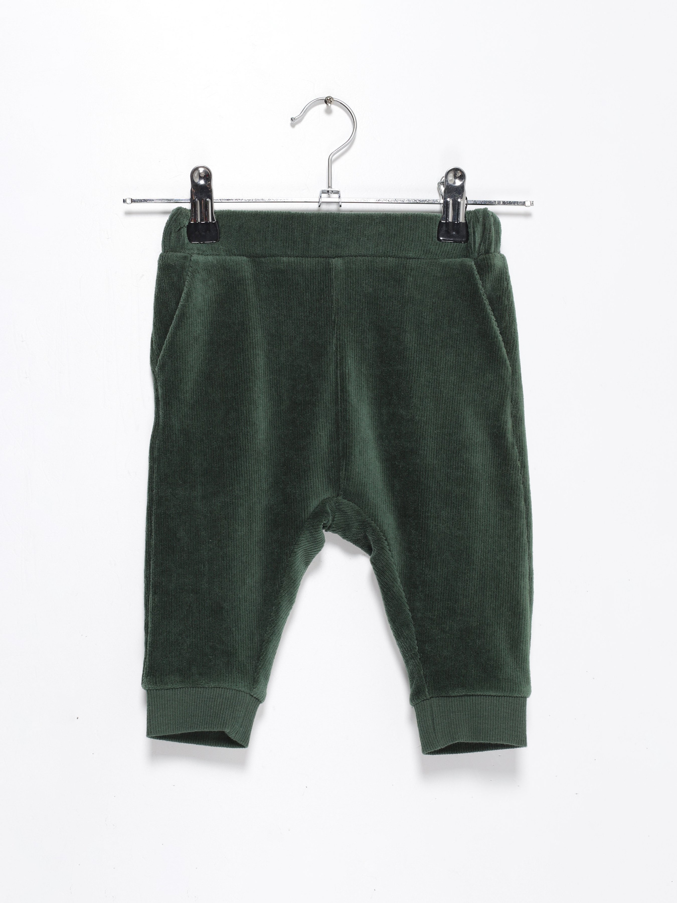 Повседневные штаны H&M модель 0833924_зелений Фото