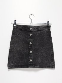 Спідниця міді H&M модель 0844532_т.сірий Спідниця міді H&M модель 0844532_т.сірий Фото