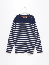 Джемпер H&M модель 0844893_т.синій з білим Фото