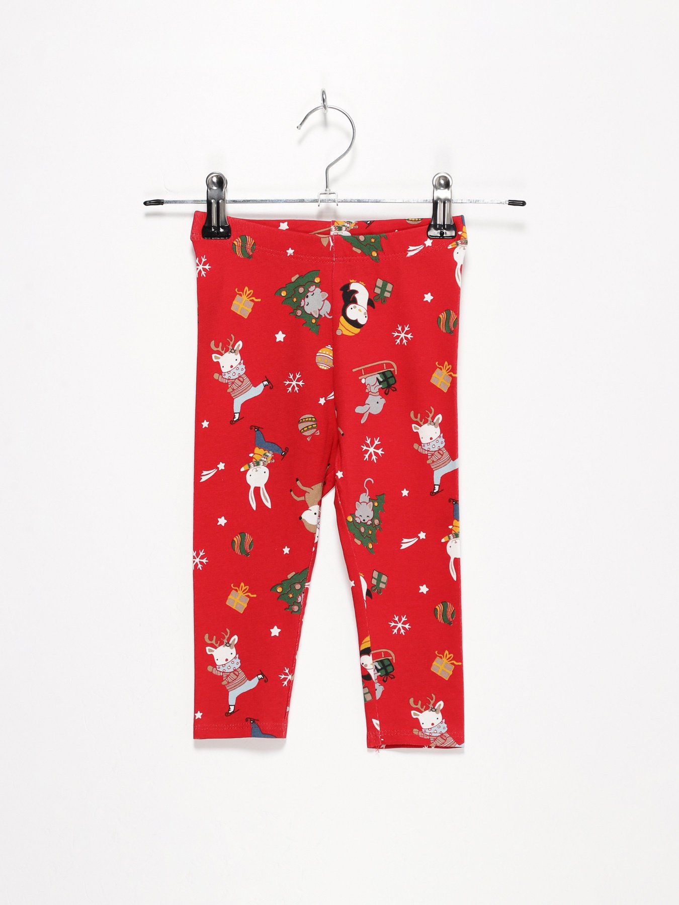 Повседневные штаны H&M модель 08657902_червоний комб. Повседневные штаны H&M модель 08657902_червоний комб. Фото