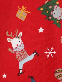 Повседневные штаны H&M модель 08657902_червоний комб. Повседневные штаны H&M модель 08657902_червоний комб. Фото