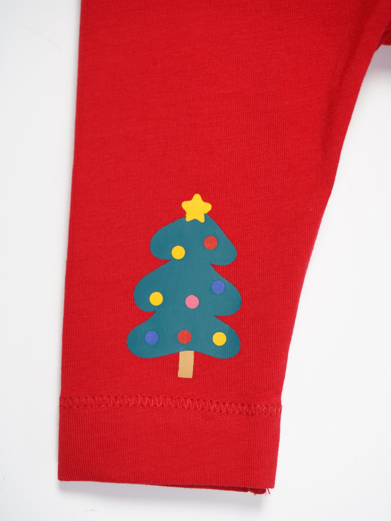 Штани повсякденні H&M модель 08664820_червоний комб. Фото