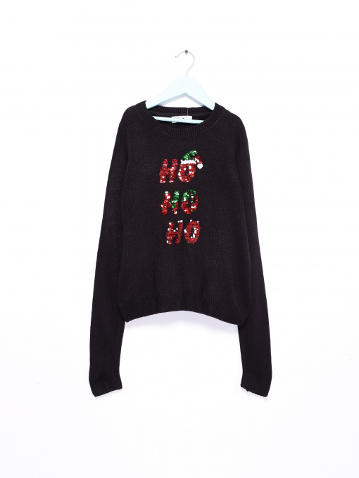 Джемпер H&M модель 0867504_чорний Фото