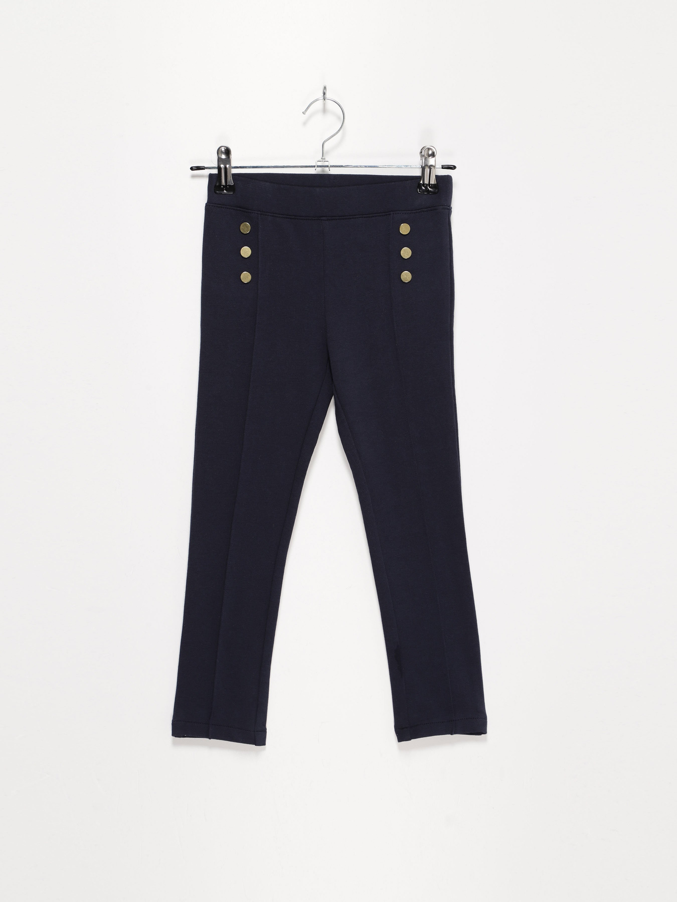 Штани повсякденні H&M модель 0875892_т.синій Фото