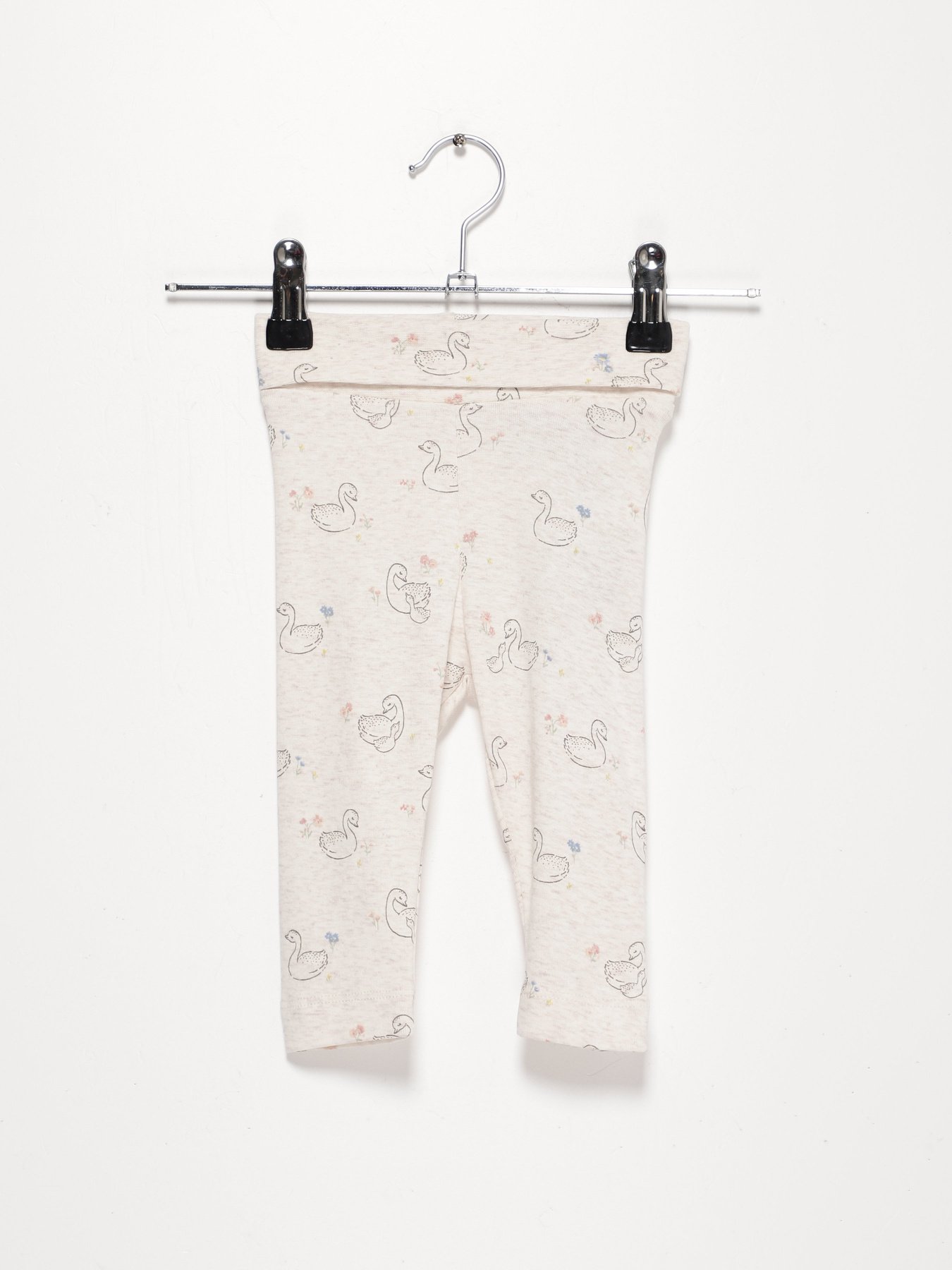 Леггинсы H&M модель 0814299_с.бежевий комб. Фото