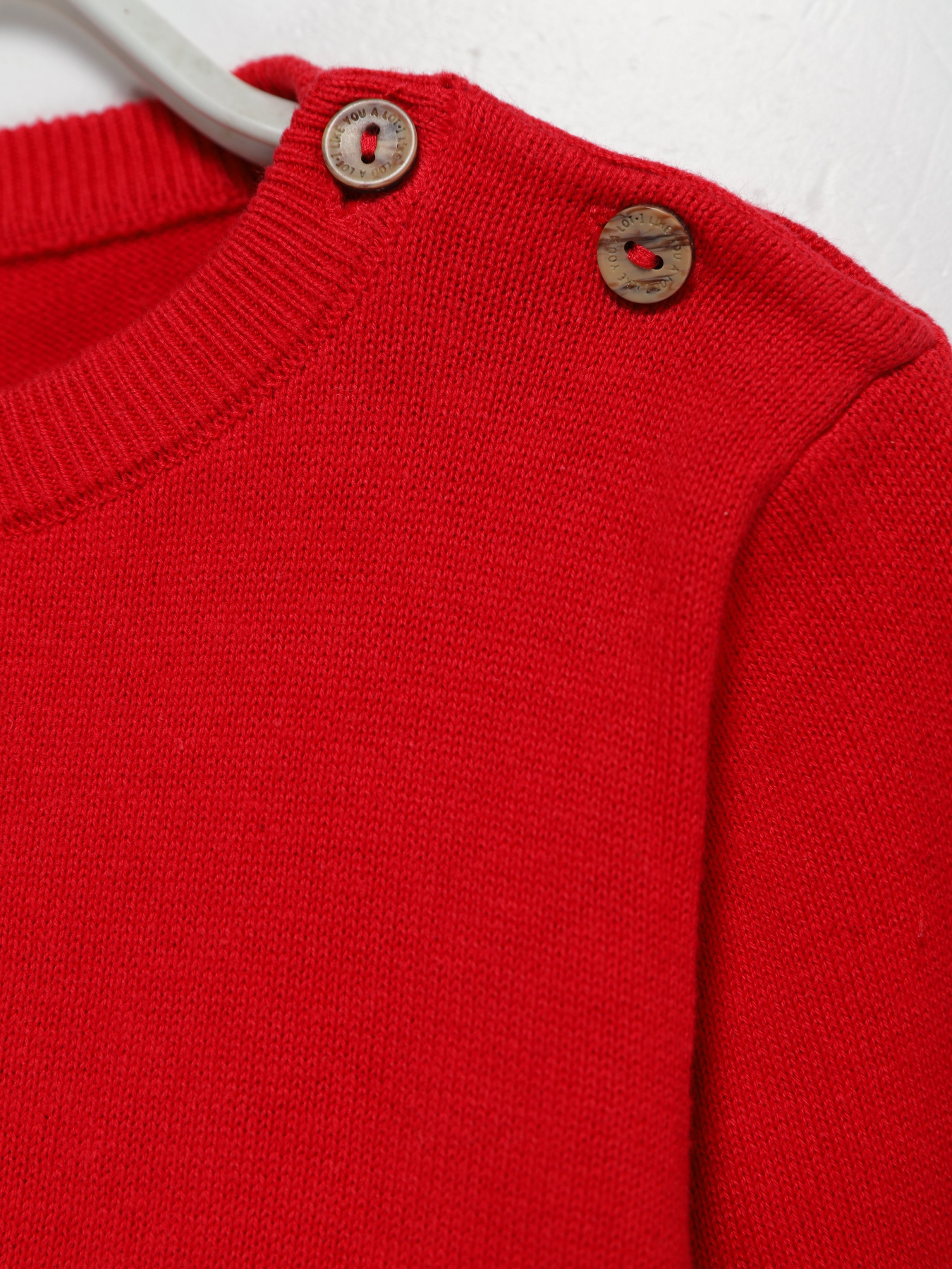 Джемпер H&M модель 0890959_червоний комб. Фото