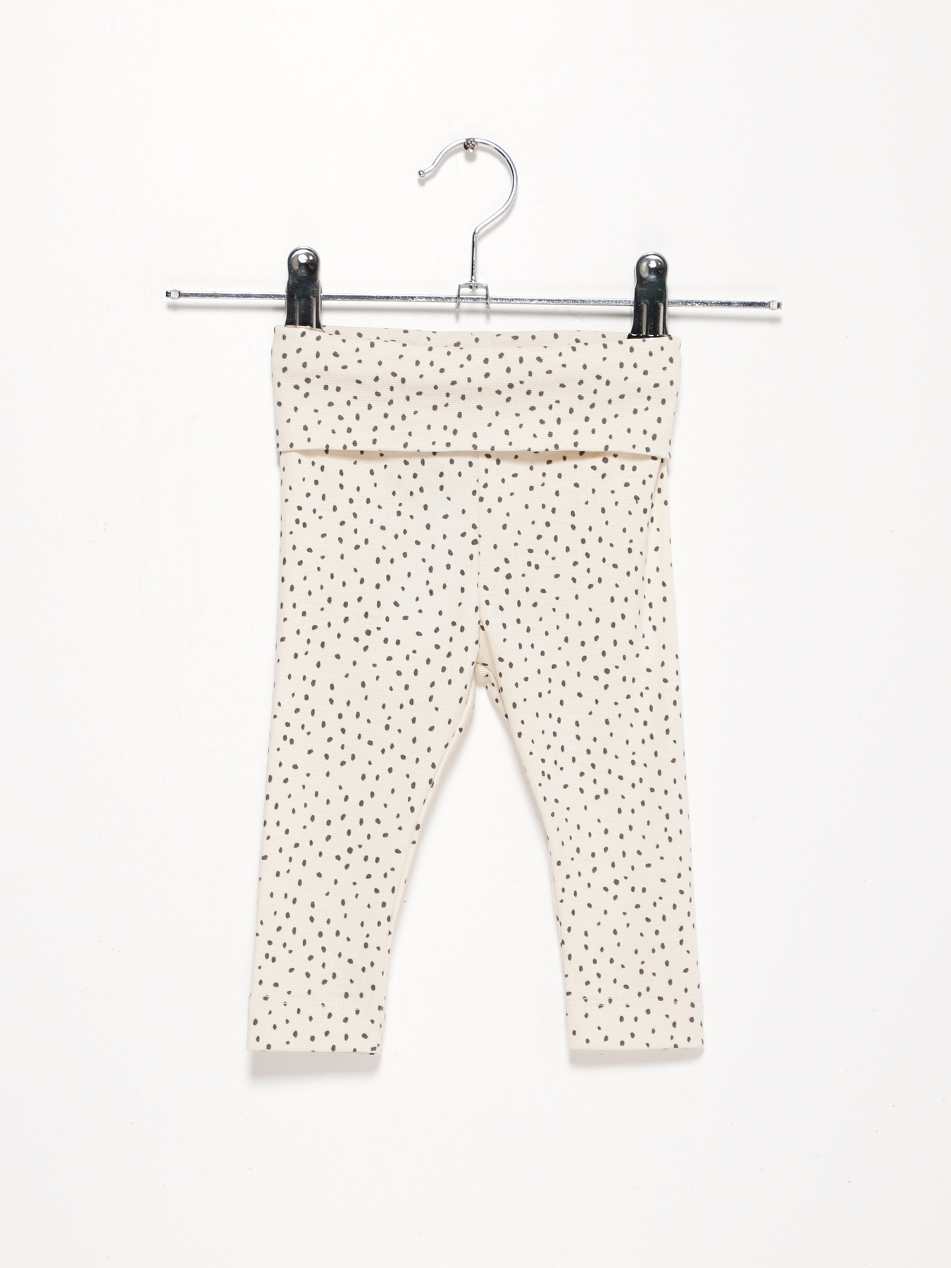 Леггинсы H&M модель 0814299_молочний комб. Фото