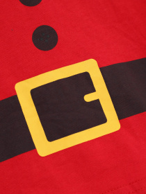 Повсякденний костюм H&M модель 09500557_червоний комб. Фото