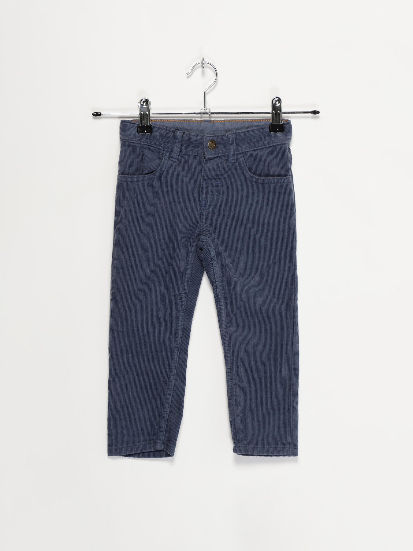 Брюки повседневные H&M модель 0151212_синій Фото