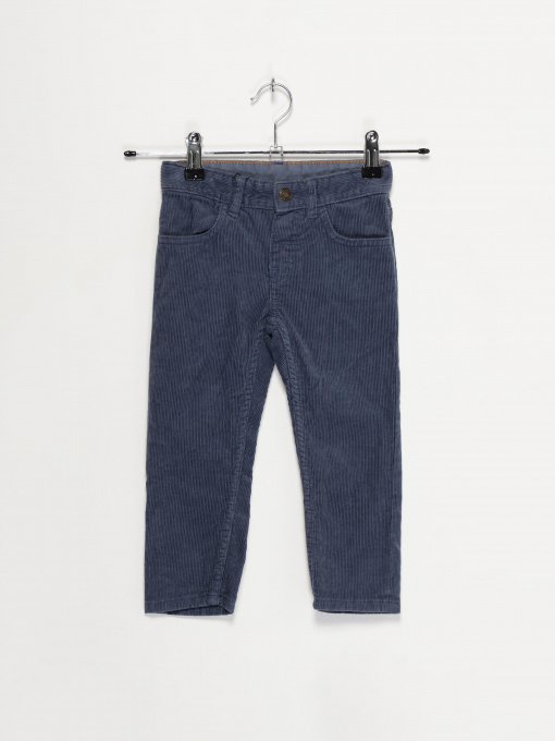 Брюки повседневные H&M модель 0151212_синій Фото