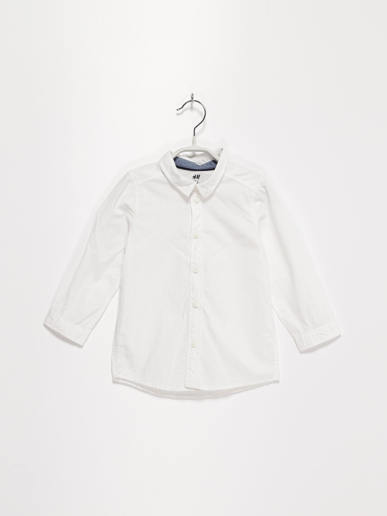 Рубашка H&M модель 0151709_білий Фото