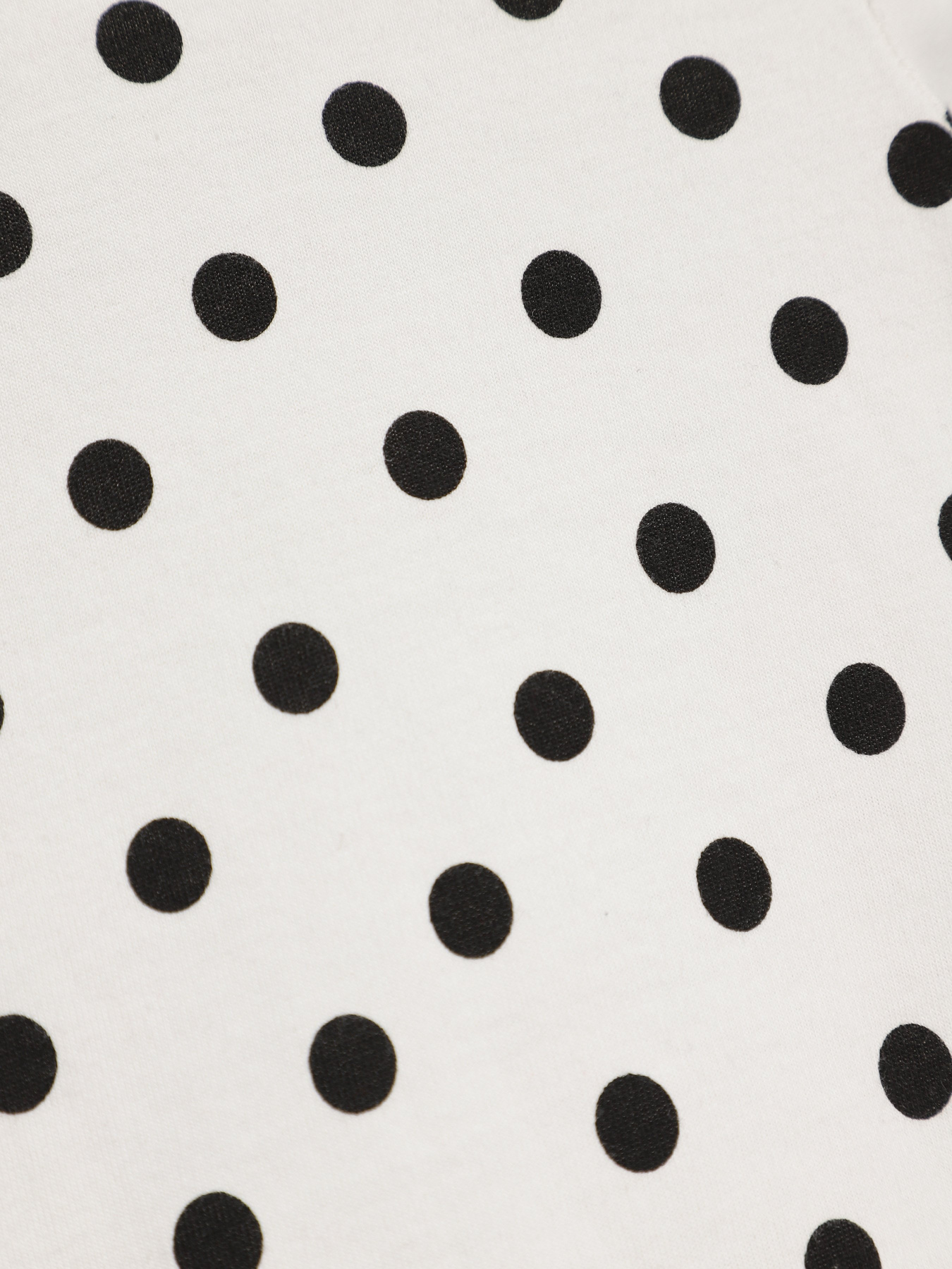 Лонгслив H&M модель 0152526_білий з чорним Фото