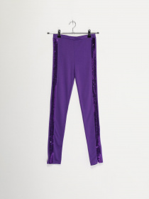 Повседневные штаны H&M модель 0154564_фіолетовий Фото