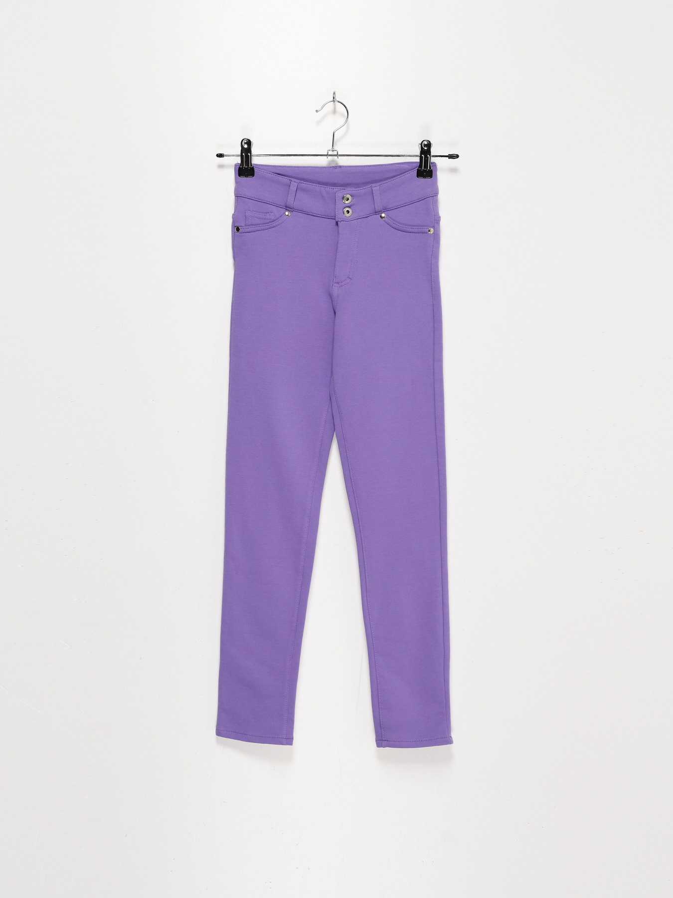 Повсякденні штани H&M модель 0158048_бузковий Фото