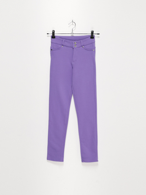 Повседневные штаны H&M модель 0158048_бузковий Фото