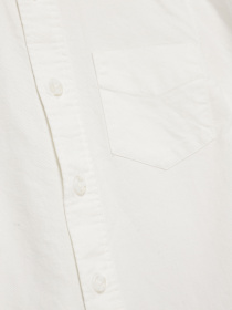 Рубашка H&M модель 0181920_білий з сірим Фото