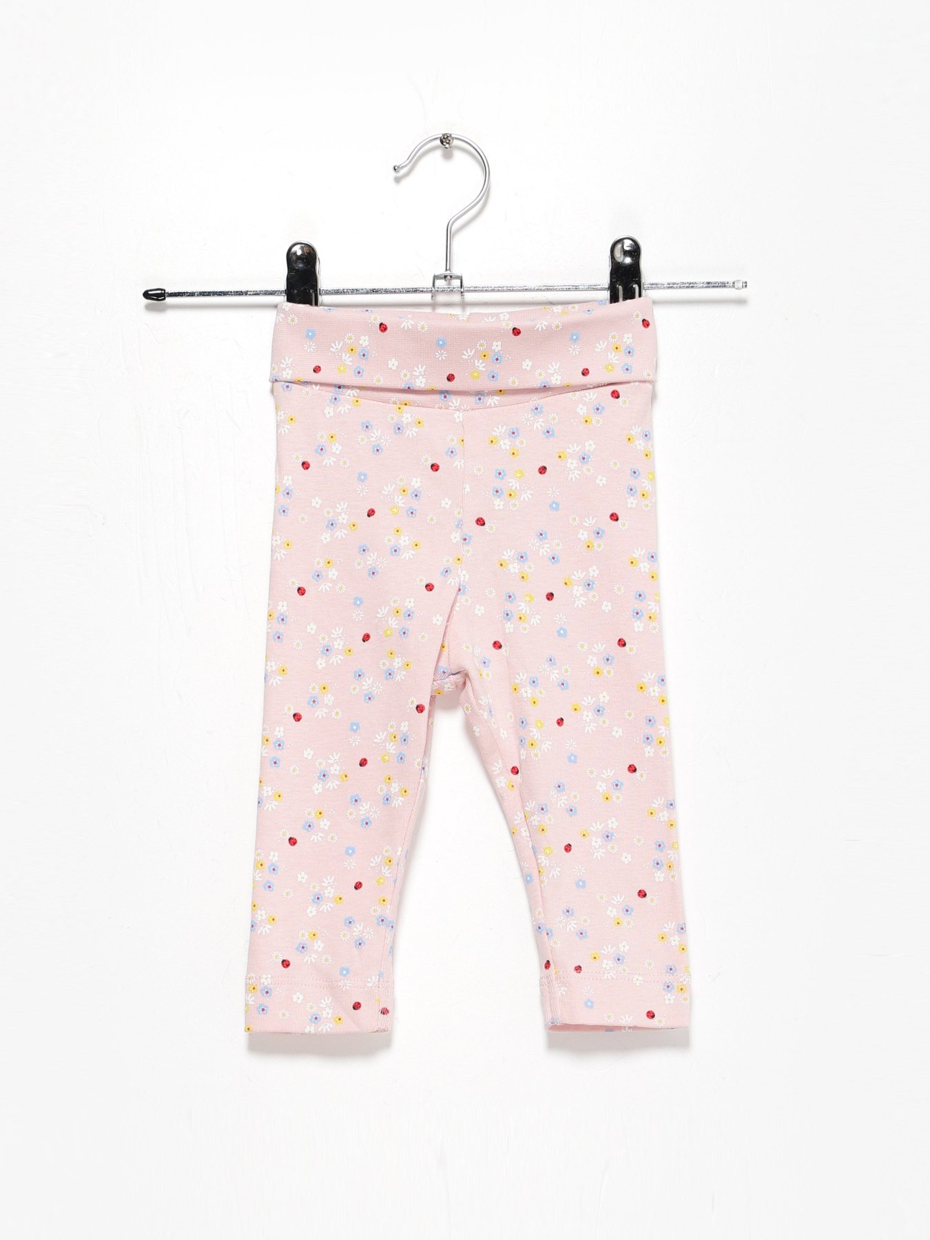 Леггинсы H&M модель 0694297_рожевий комб. Фото