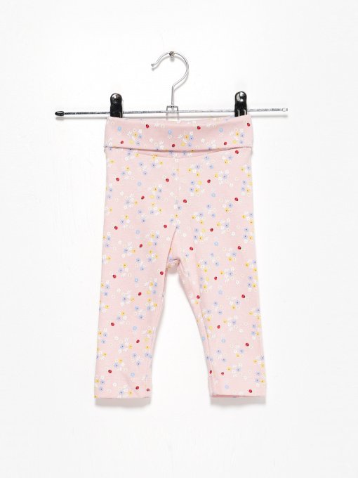 Леггинсы H&M модель 0694297_рожевий комб. Фото