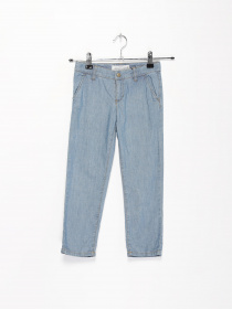 Брюки повседневные H&M модель 0203193_синій Фото