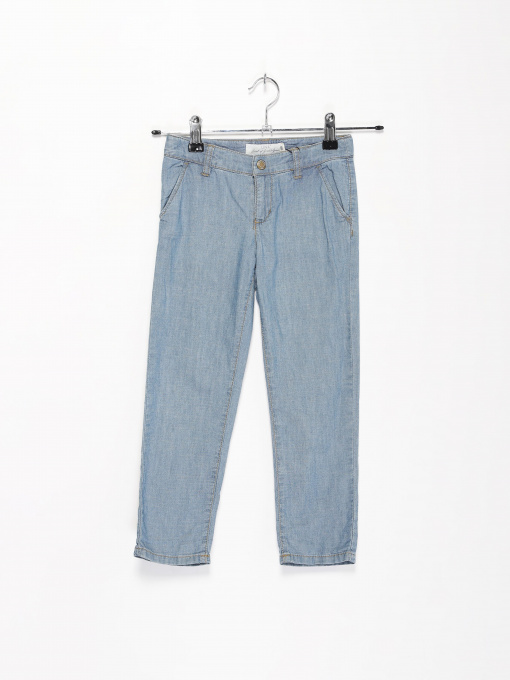 Брюки повседневные H&M модель 0203193_синій Фото