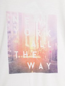 Лонгслив H&M модель 0318355_білий комб. Фото