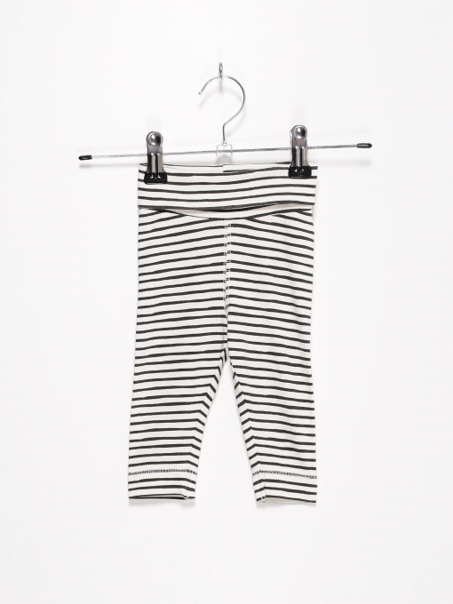 Повседневные штаны H&M модель 036934535_білий з чорним Фото