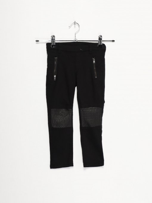 Брюки повседневные H&M модель 0390059_чорний Фото