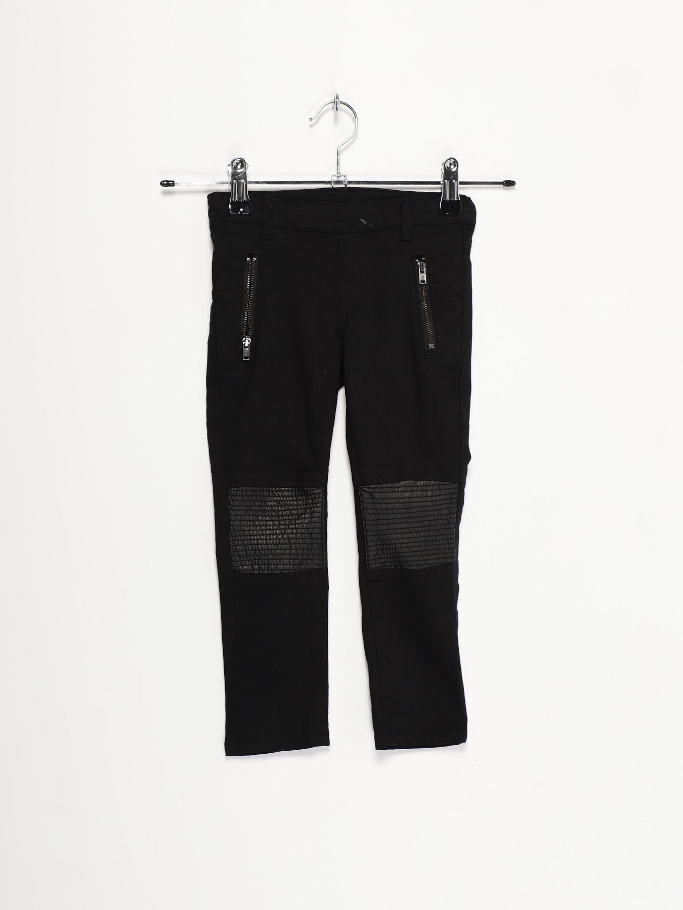 Повседневные штаны H&M модель 0390059_чорний Фото