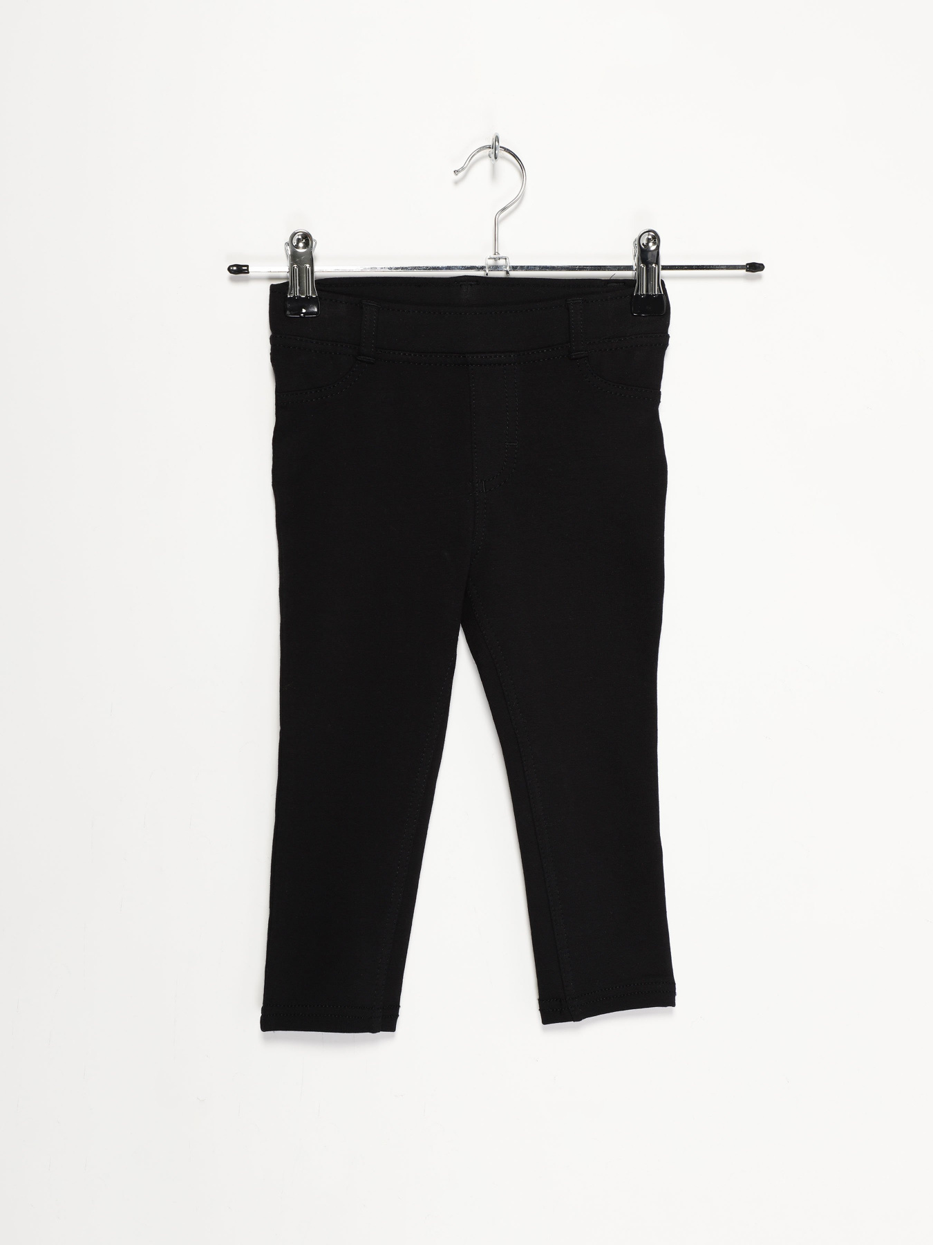 Повседневные штаны H&M модель 0390078_чорний Фото