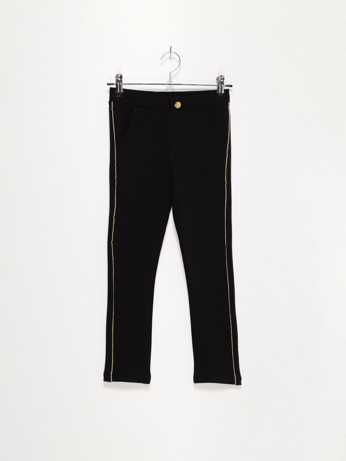 Повсякденні штани H&M модель 0390079_чорний Фото