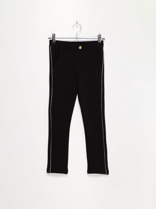 Повседневные штаны H&M модель 0390079_чорний Фото