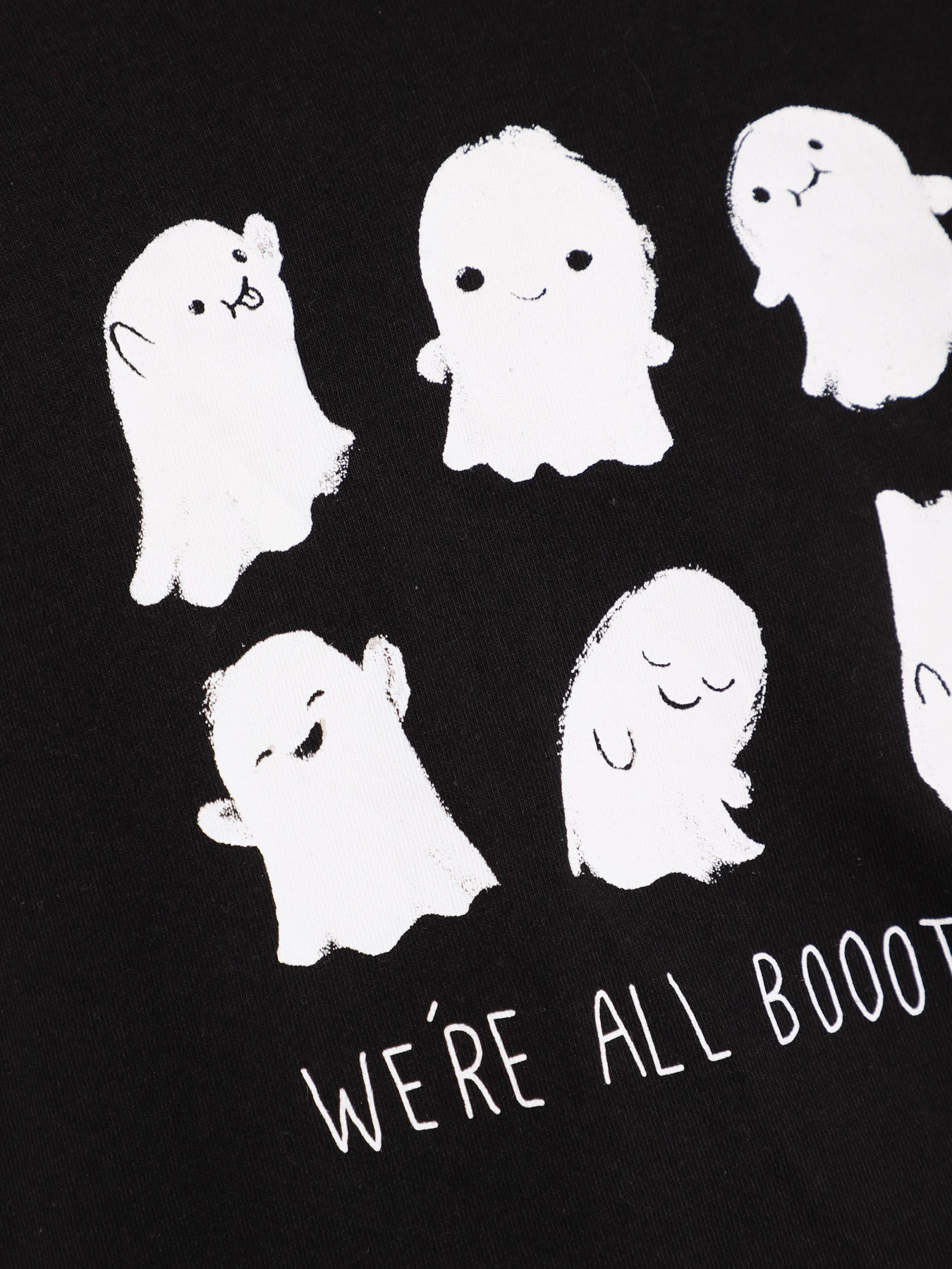 Лонгслив H&M модель 0414255_чорний з білим Фото