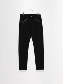 Штани повсякденні H&M модель 0420215_чорний Фото