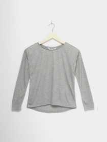 Лонгслив H&M модель 0423601_сірий Фото