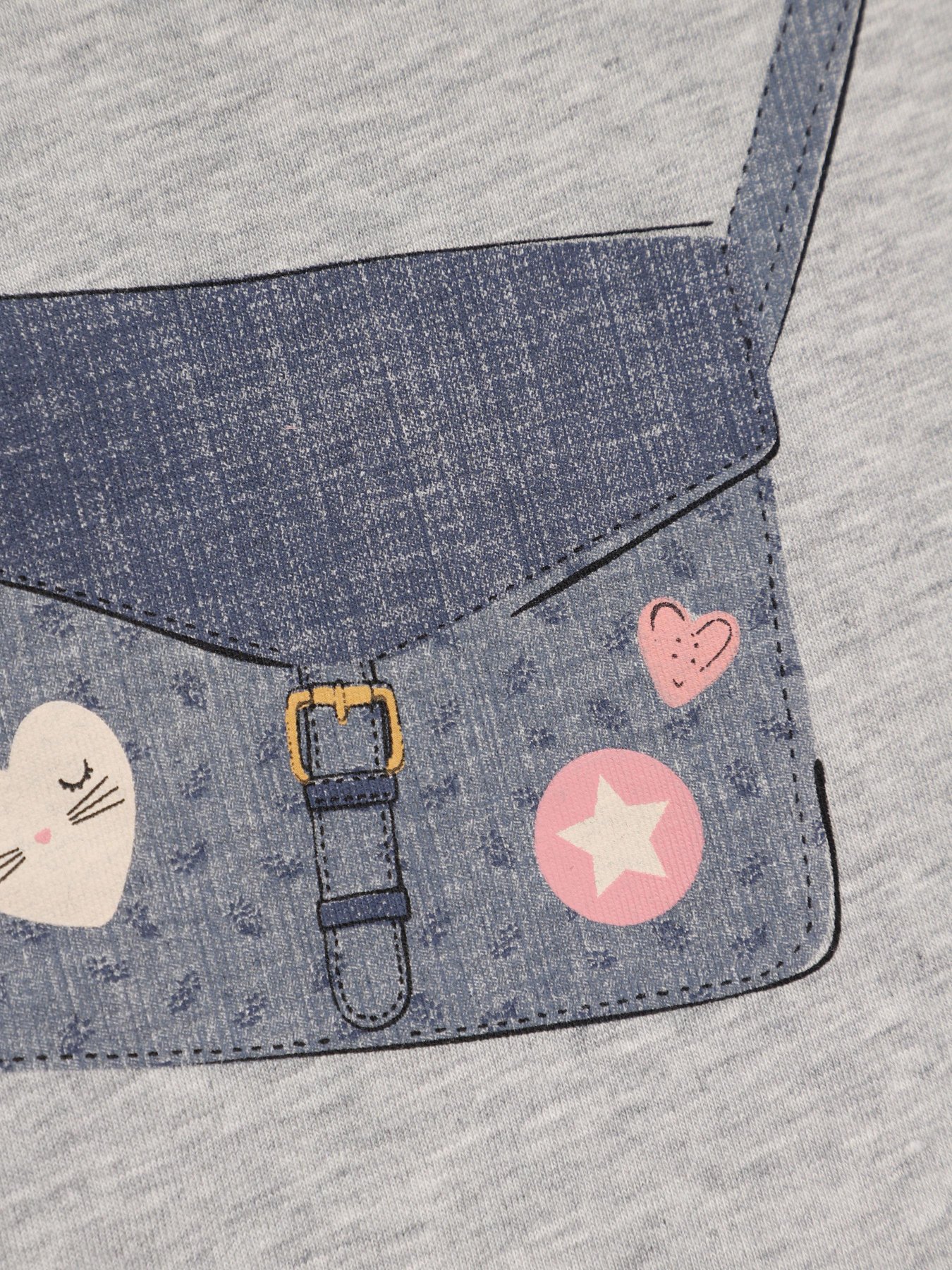 Лонгслив H&M модель 0429006_с.сірий комб. Фото