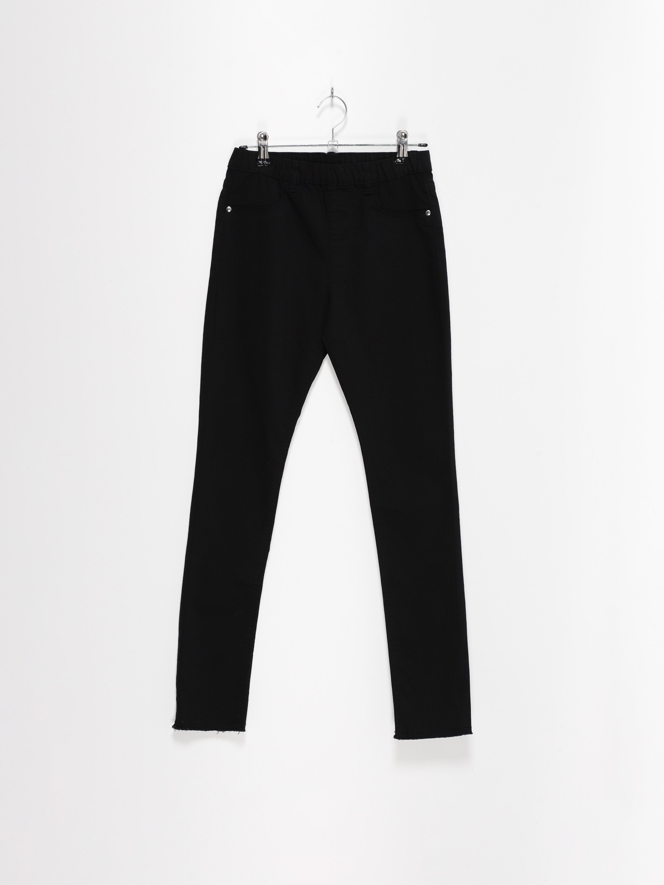 Повседневные штаны H&M модель 0449045_чорний Фото