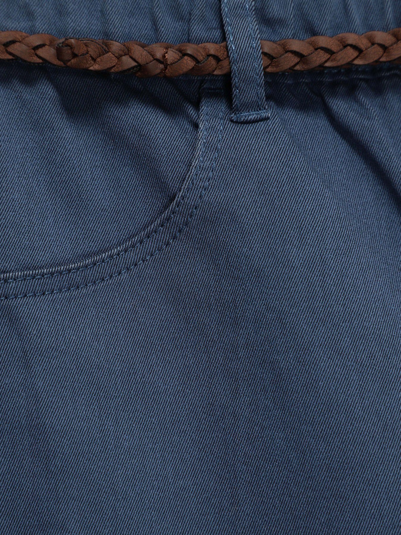 Брюки повседневные H&M модель 04490455_синій Фото