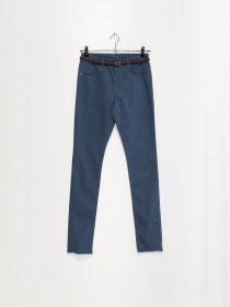 Повсякденні штани H&M модель 04490455_синій Фото