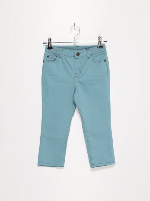 Брюки повседневные H&M модель 0452008_бірюзовий Фото