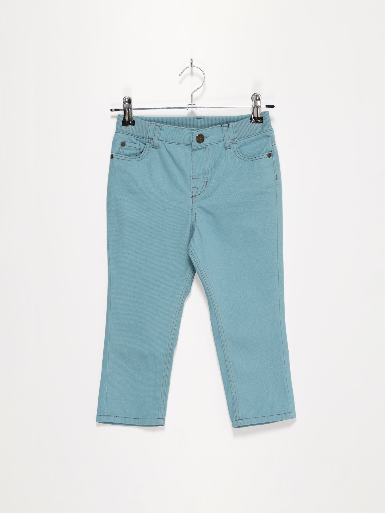 Повсякденні штани H&M модель 0452008_бірюзовий Фото