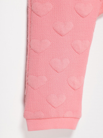 Штани повсякденні H&M модель 04545481_рожевий Фото