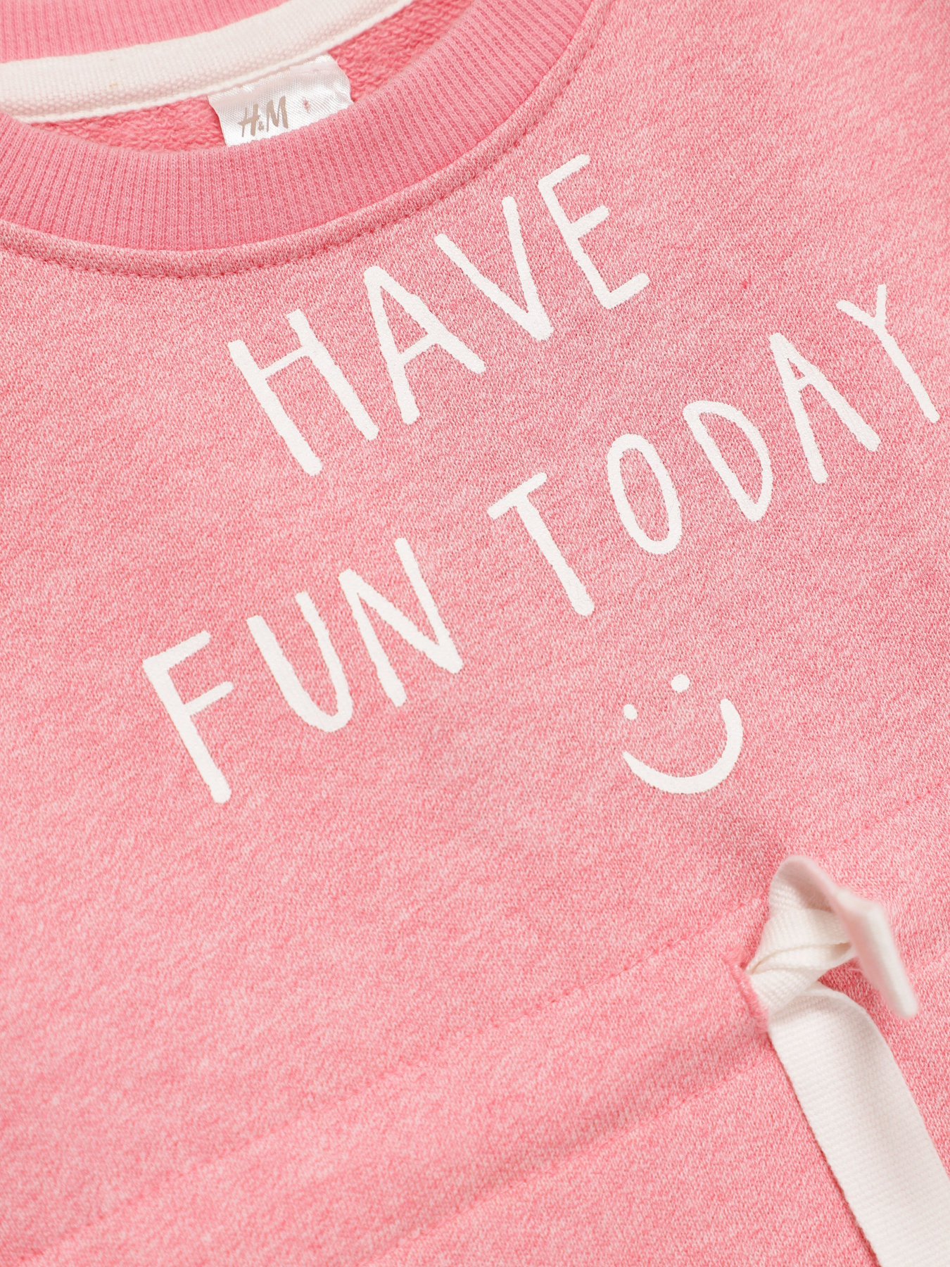 Платье мини H&M модель 0459578_рожевий Фото