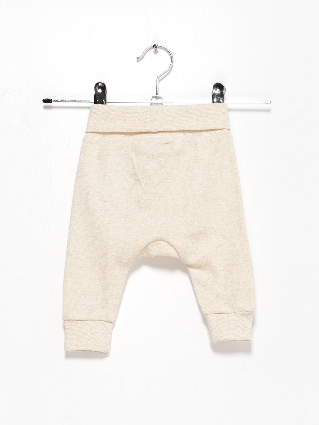 Брюки H&M модель 0827227_с.бежевий Фото