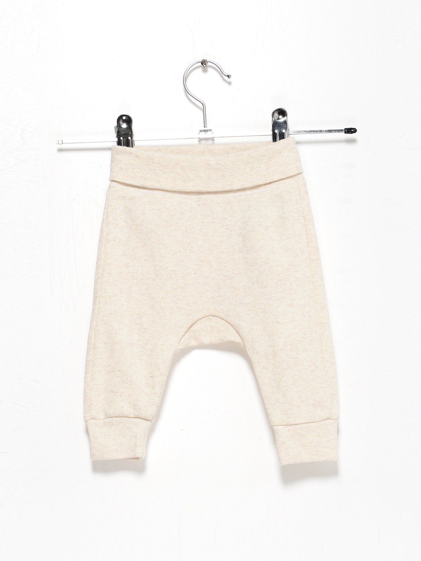 Брюки H&M модель 0827227_с.бежевий Фото