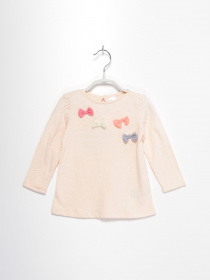 Лонгслив H&M модель 0477974_с.рожевий Фото