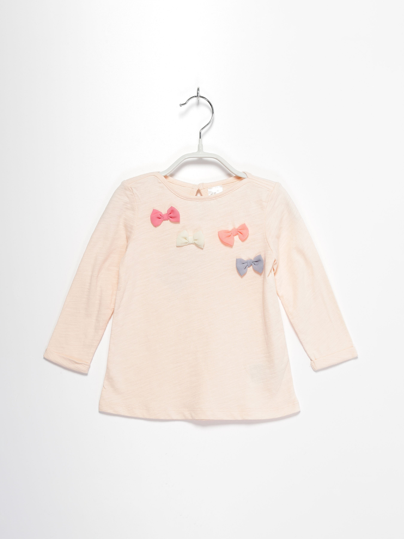 Лонгслів H&M модель 0477974_с.рожевий Фото