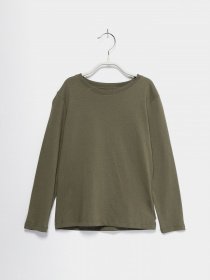 Лонгслів H&M модель 0503569_хакі Фото