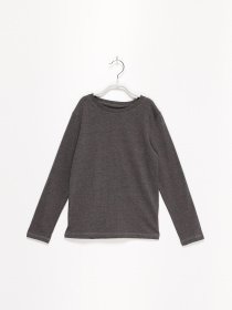 Лонгслів H&M модель 05035693_чорний з т.сірим Фото