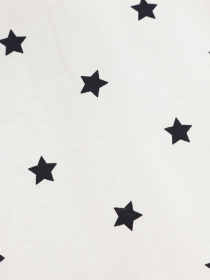 Лонгслив H&M модель 0523625_білий з т.синім Фото